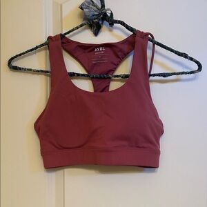 AYBL Women's Deep Red Sports Bra